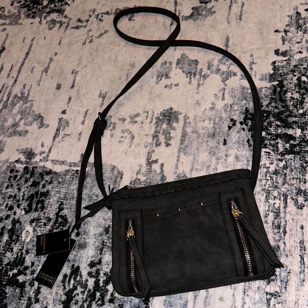 Shoulder bag vegan leather